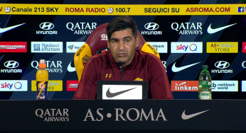 Roma, Fonseca: “Politano? Lo volevo ma adesso cerchiamo altro giocatore”
