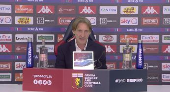 Genoa-Juve, Nicola: “Squadra in crescita e con le qualità per salvarsi”