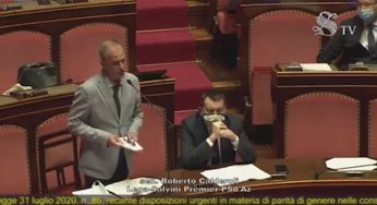 Doppia preferenza, Calderoli sociologo: “Maschi meno fedeli delle donne”