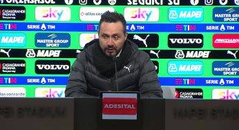 Sassuolo-Inter, De Zerbi: “Dopo questa sconfitta non dobbiamo demoralizzarci”