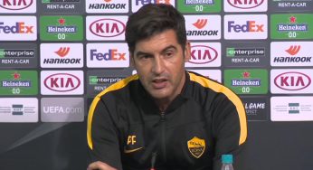 Cska Sofia-Roma, Fonseca: “Pellegrini è un esempio”