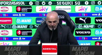 Sassuolo-Milan, Pioli: “Gol Leao costruito in allenamento, non pettiniamo le bambole”