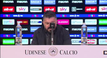 Napoli, Gattuso: “Siamo stati bravi ma anche un po’ fortunati”