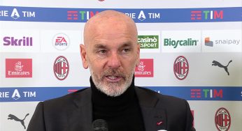 Milan, Pioli: “Non sono preoccupato, due episodi hanno cambiato la partita”