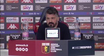 Napoli, Gattuso: “Abbiamo dominato, ma recriminare non serve”