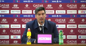 Roma-Udinese, Fonseca: “Ottima partita a livello difensivo. Dobbiamo migliorare contro le big”
