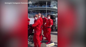 F1 a Monza, anche Totti, Bolle e Hunziker sulla linea di partenza