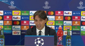 Champions League, Inzaghi: “Fatta una buona prestazione, possiamo migliorare”