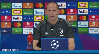 Champions, Allegri: “In cinque giorni abbiamo buttato via un mese e mezzo di lavoro”