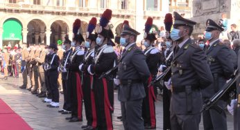 4 Novembre, a Milano l’alzabandiera in Piazza del Duomo