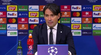 Champions League, Inzaghi: “Barella ha fatto un grave errore, ma ha già chiesto scusa”