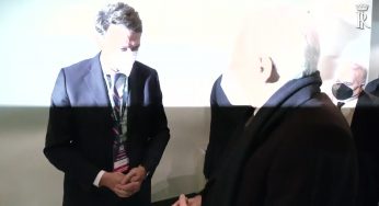 Mattarella alla finale di Coppa Italia di Pallavolo: lungo applauso