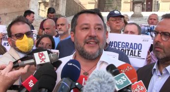 Dl aiuti, Salvini: “Se M5s non votasse fiducia in Senato sarebbe grave. Noi leali”