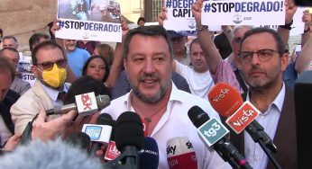 Salvini: “Basta parlare di droga e cittadinanza facile, acceleriamo su pace fiscale”