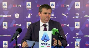 Calcio, Casini (Serie A): “Ribadita necessità sostenibilità finanziaria”