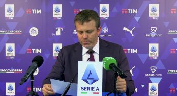 Serie A, Casini: “Aspettiamo accordo Sky-Tim-Dazn per bando highlights”