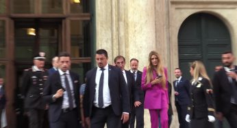Montecitorio, La Russa lascia la Camera per dirigersi al Quirinale