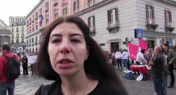 Iran, cittadini iraniani in piazza a Napoli: “Minacce a chi contesta, ci sono spie anche in Italia”