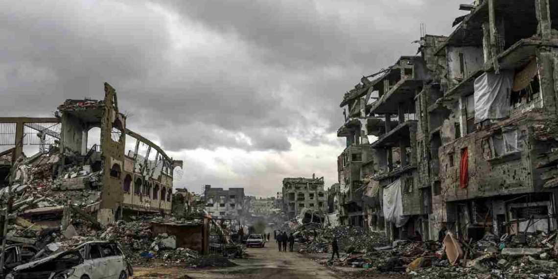 Edifici distrutti a Gaza