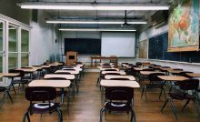 Un'aula vuota