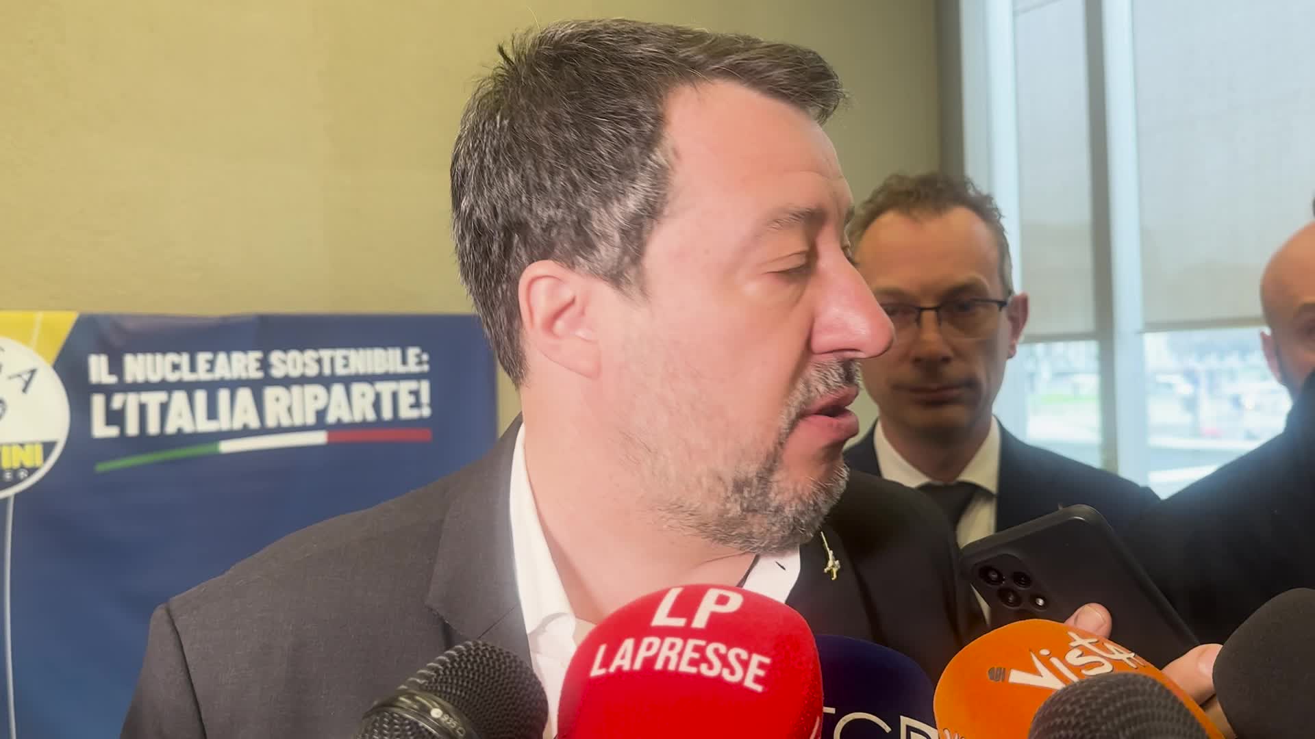 Salvini: “Giusto aumentare investimenti in sicurezza al 2%”