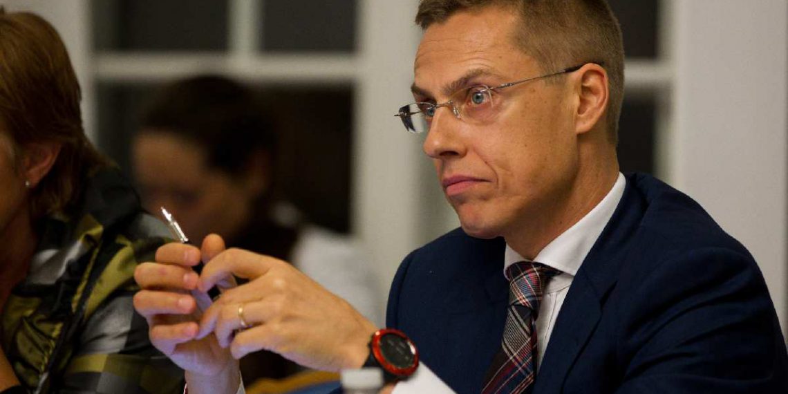 Il premier finlandese Alexander Stubb