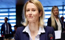 Kaja Kallas sulla pace in Ucraina