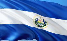 La bandiera di El Salvador