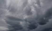 Un cielo plumbeo